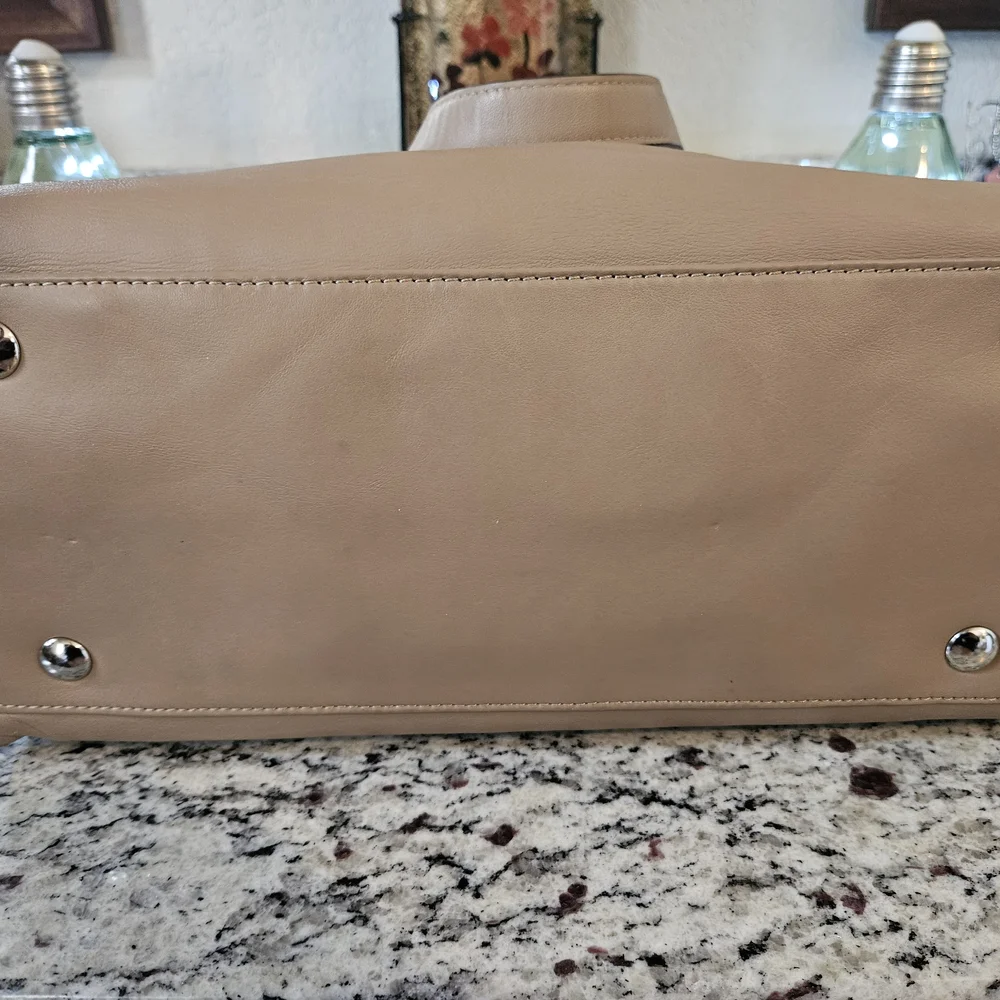 Coach Charlie Python Embossed Leather NWOT Never Used - Picture 7 of 12